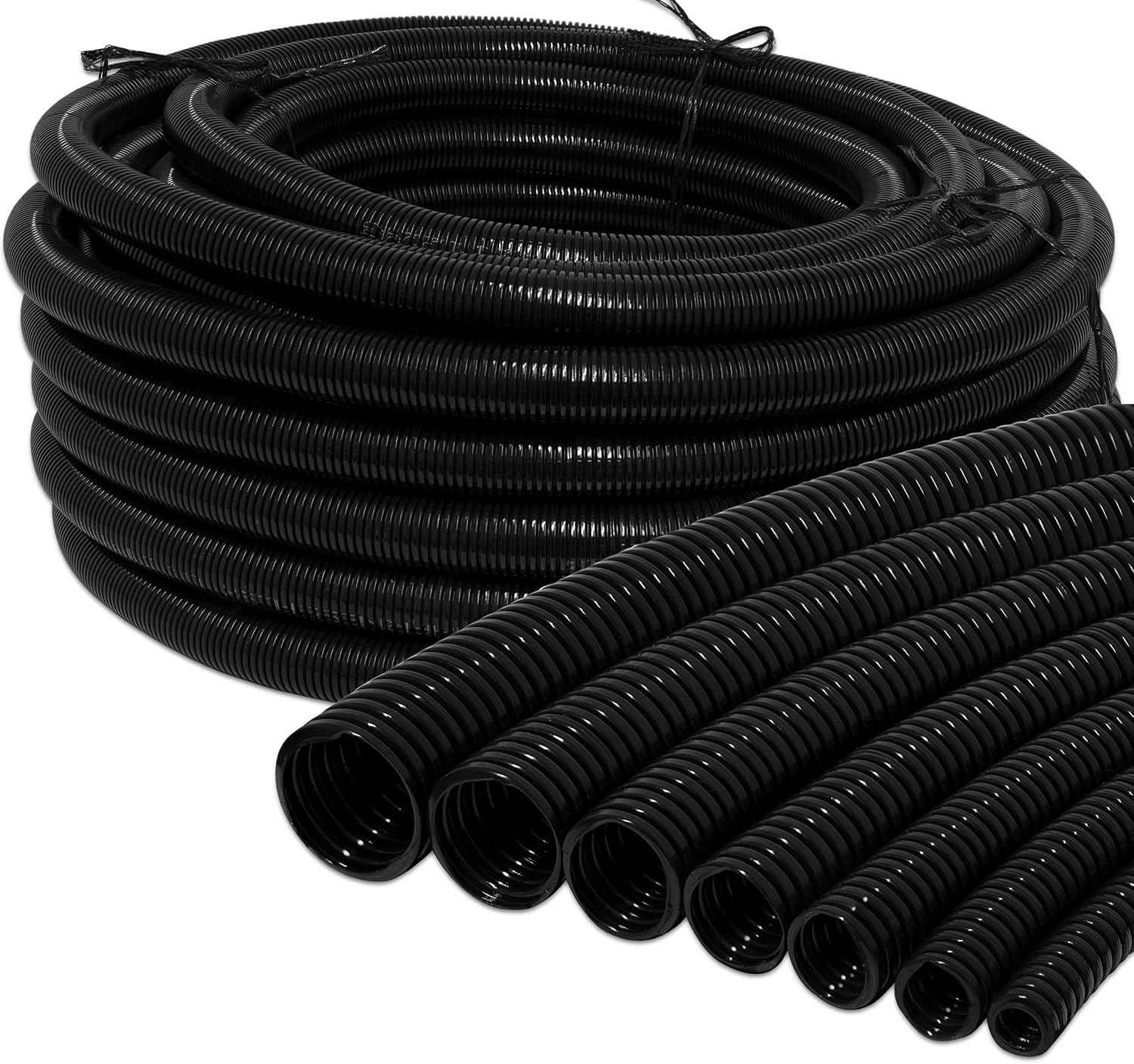 PVC Flex Conduit 25mm X 25 meters Black